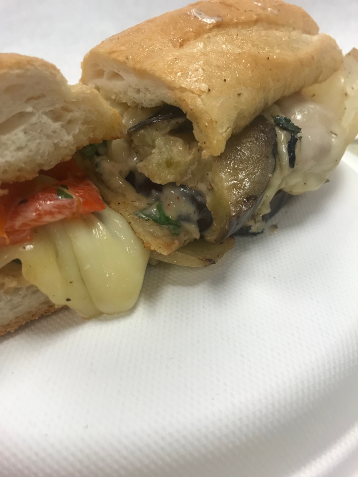 Roasted Veggie Melt **.