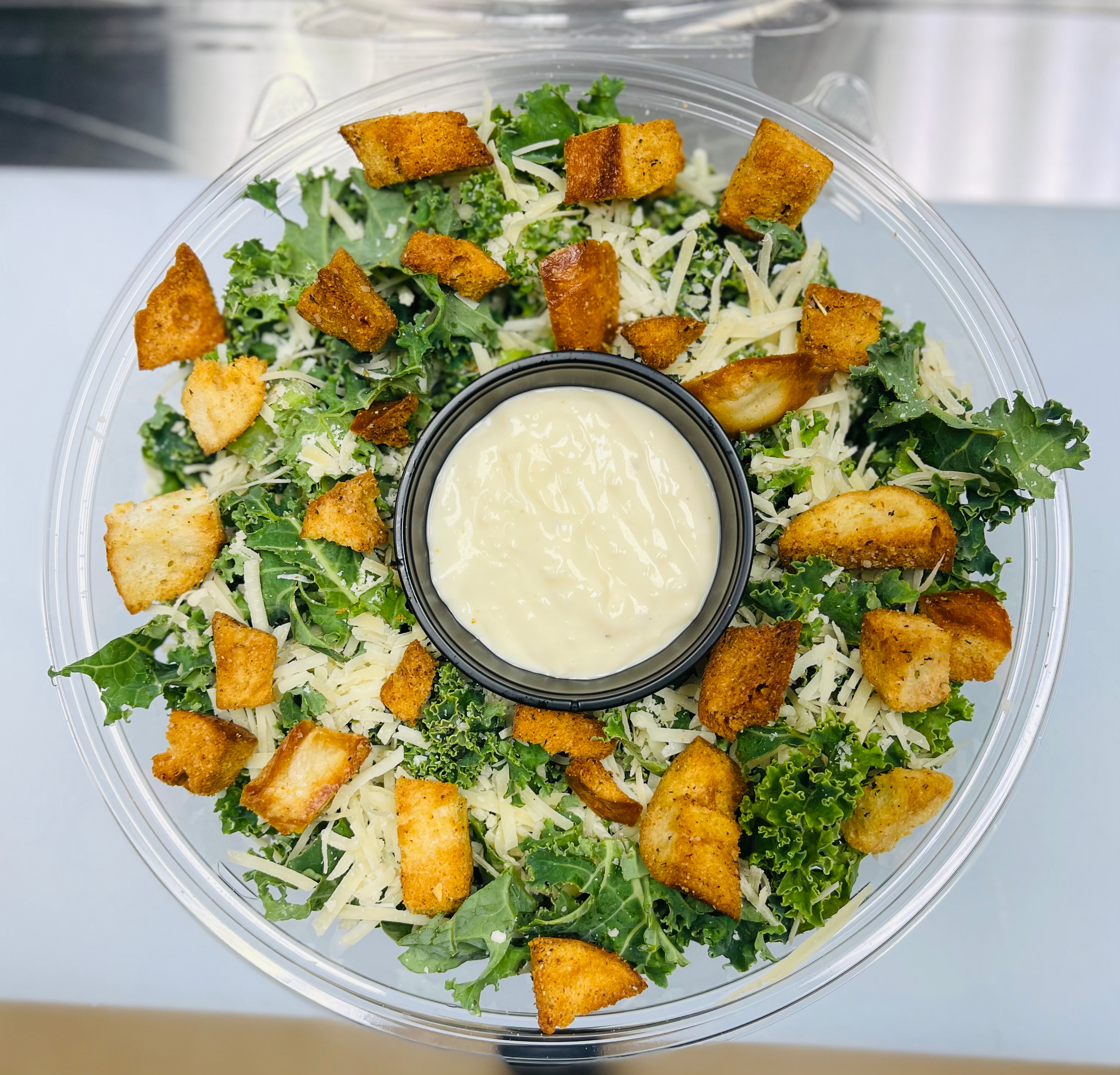 Kale Caesar Salad.