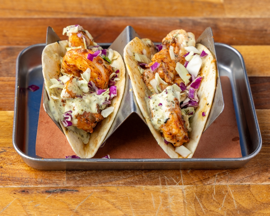 Shrimp Tacos.