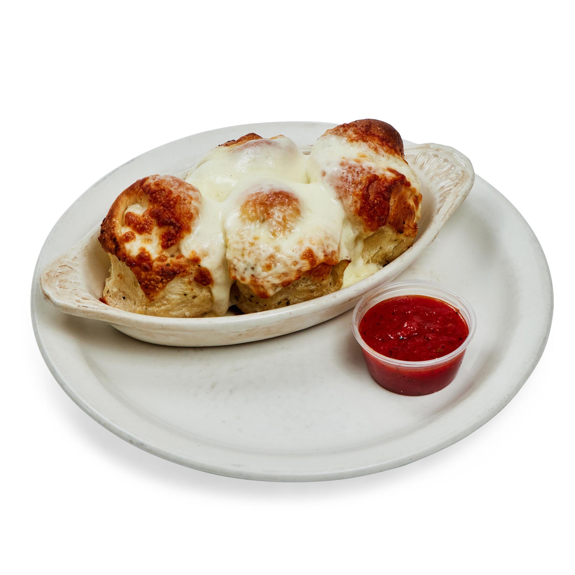 Garlic Knots with Cheese.