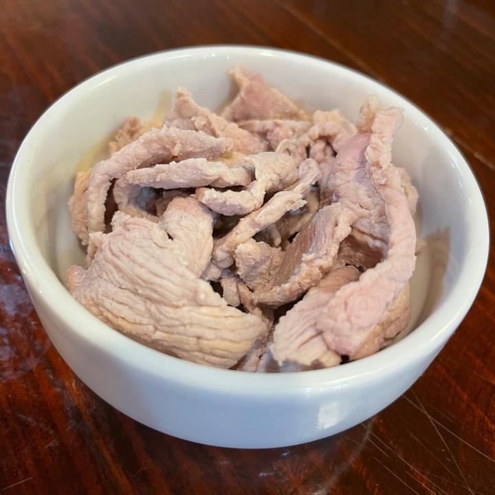 SIDE Steamed Pork.
