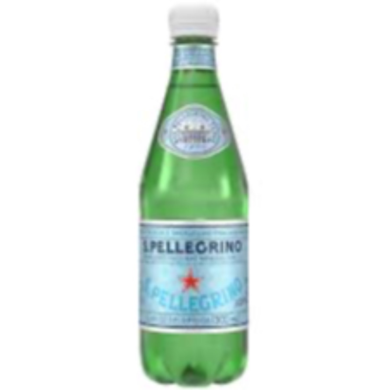 San Pellegrino Mineral Water.