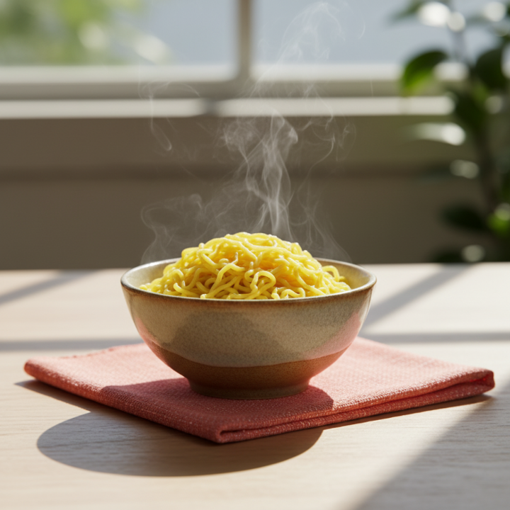 Steamed Egg Noodle.
