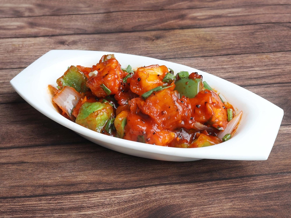 Paneer Manchurian.