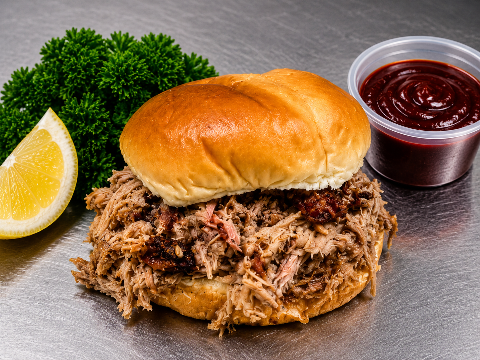 Pulled Pork Sandwich Only.