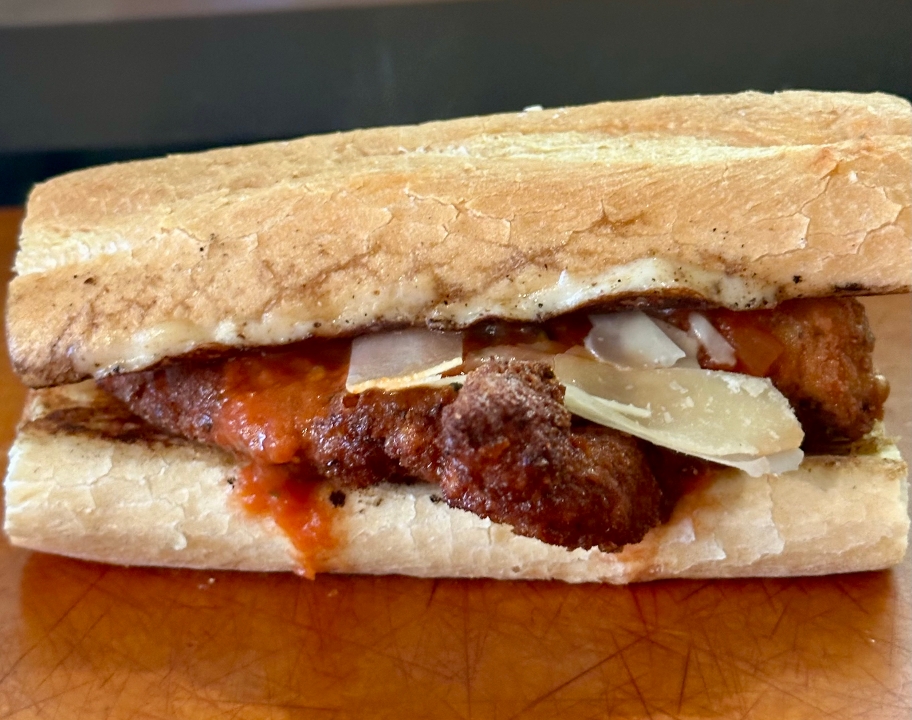 Chicken Parm Sandwich.