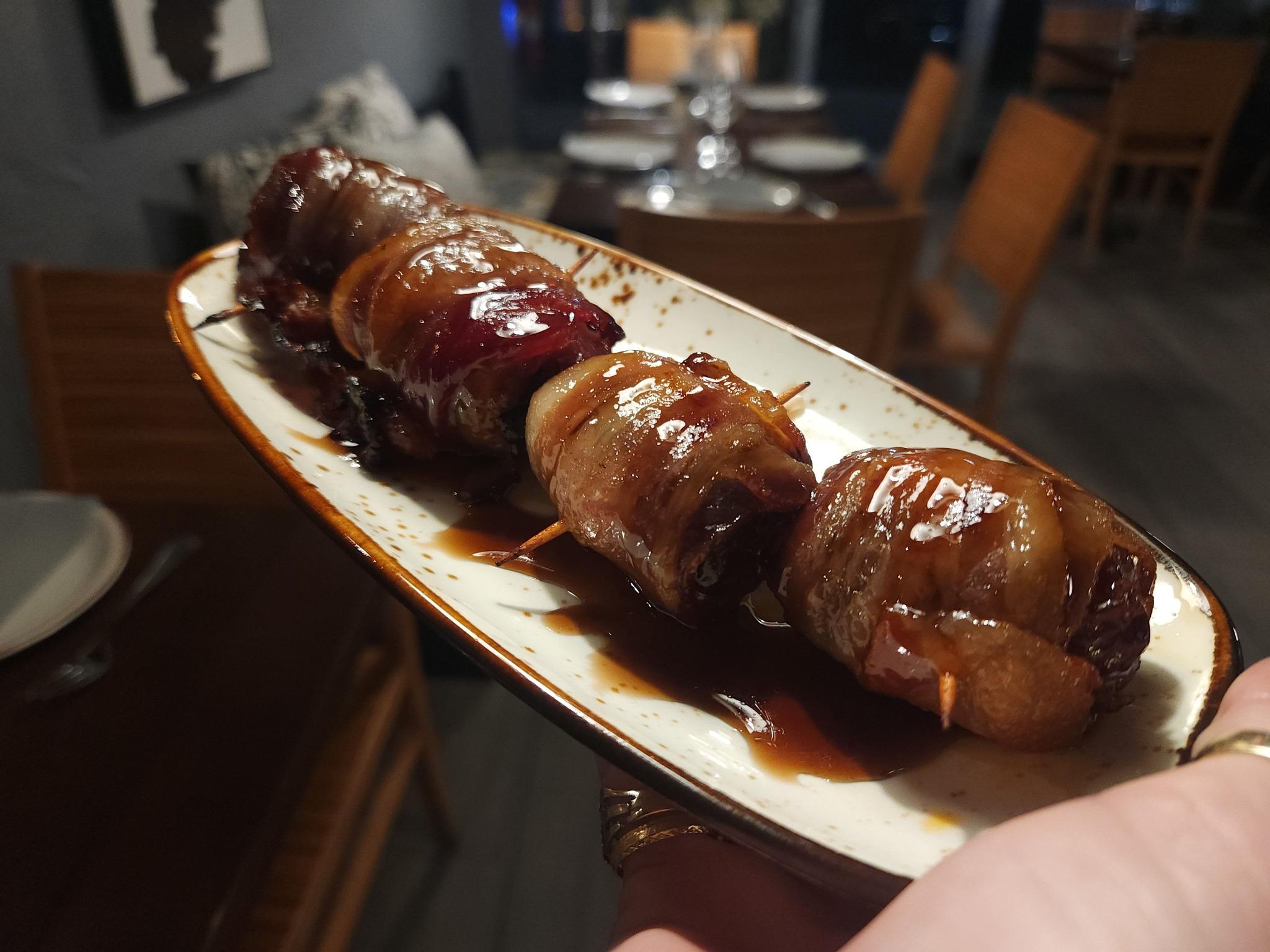 Bacon Wrapped Dates.