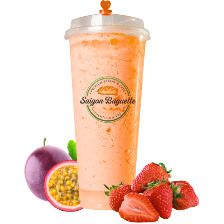 Strawberry Passion Smoothie.