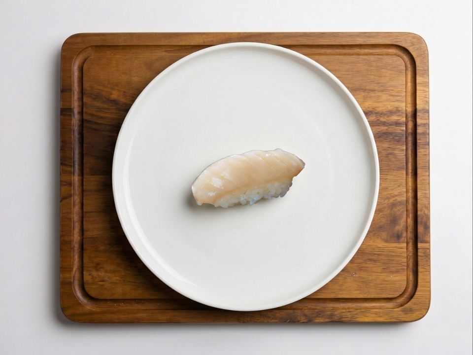 Sashimi/ Nigiri Hotate (Scallop).