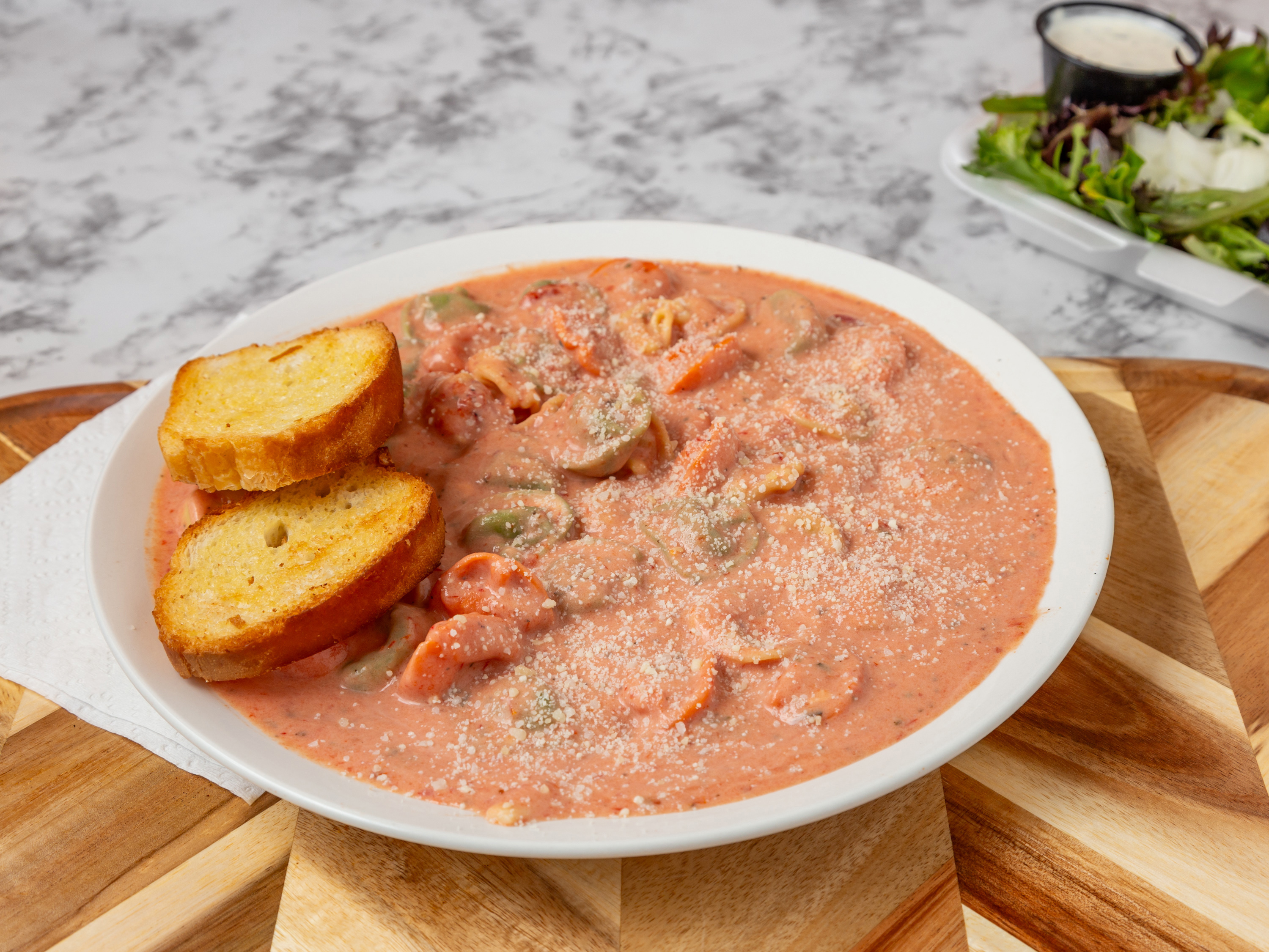 Four Cheese Tortellini.