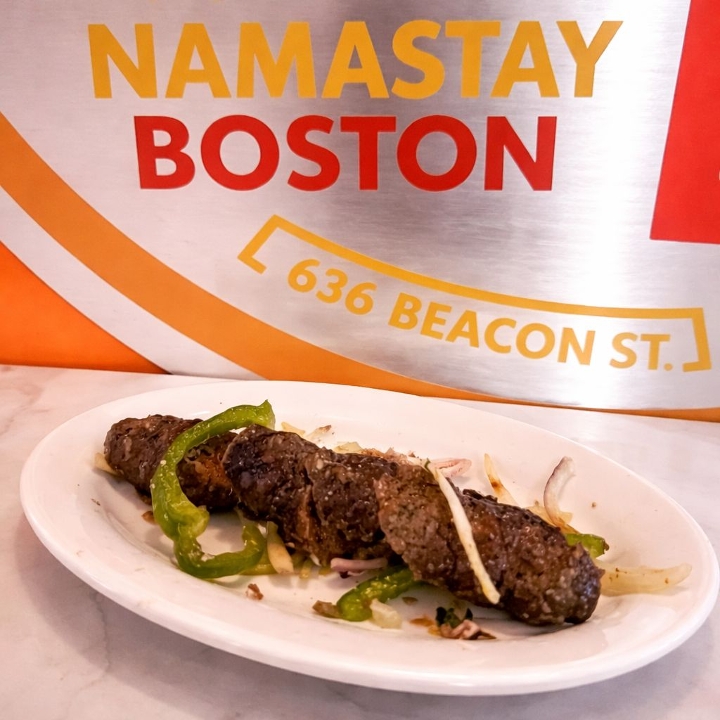 Seekh Kebab.