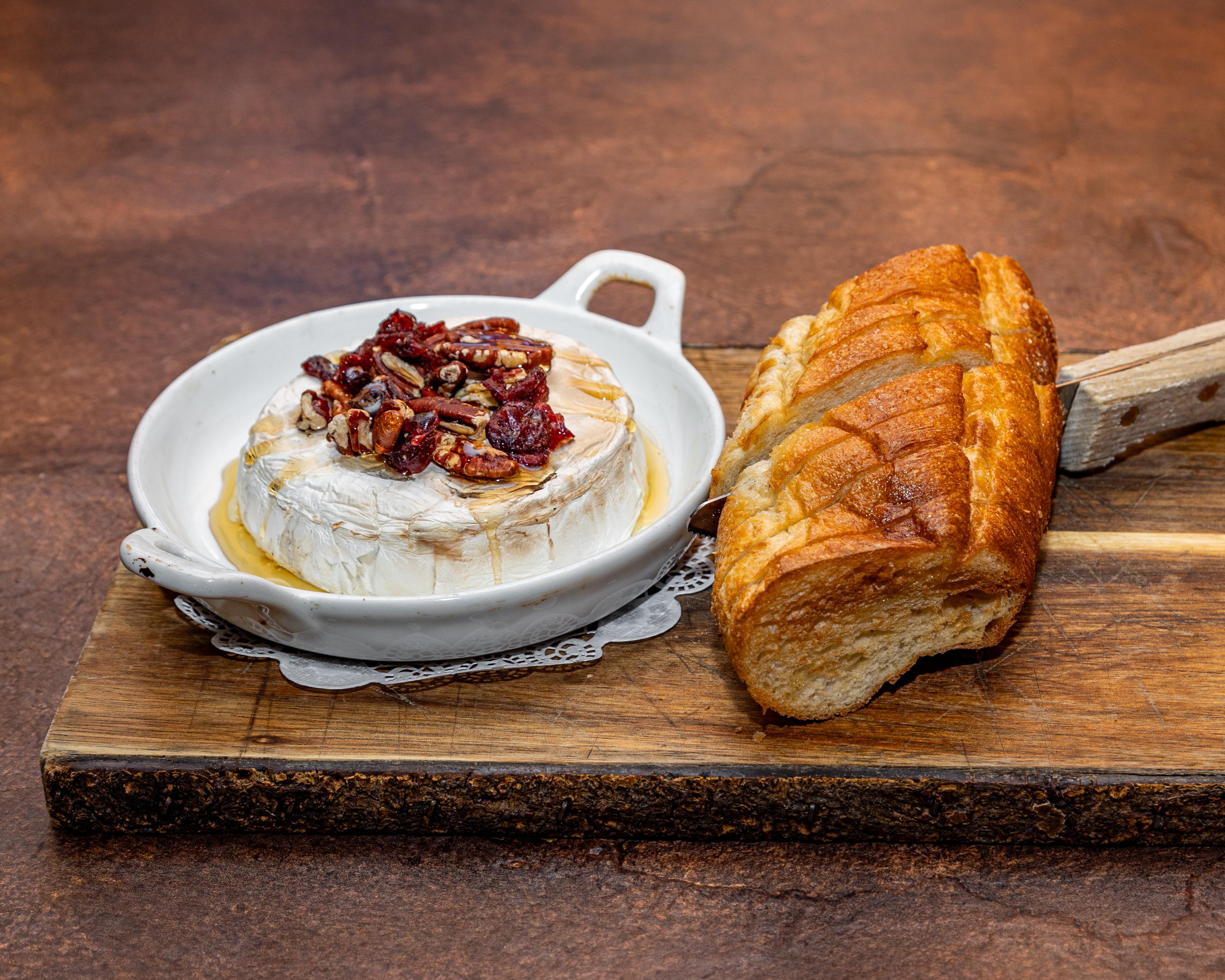 Warm Brie & Warm Bread.