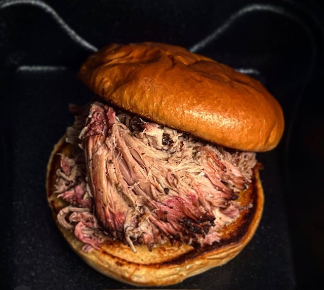 Pulled Pork Sandwich.