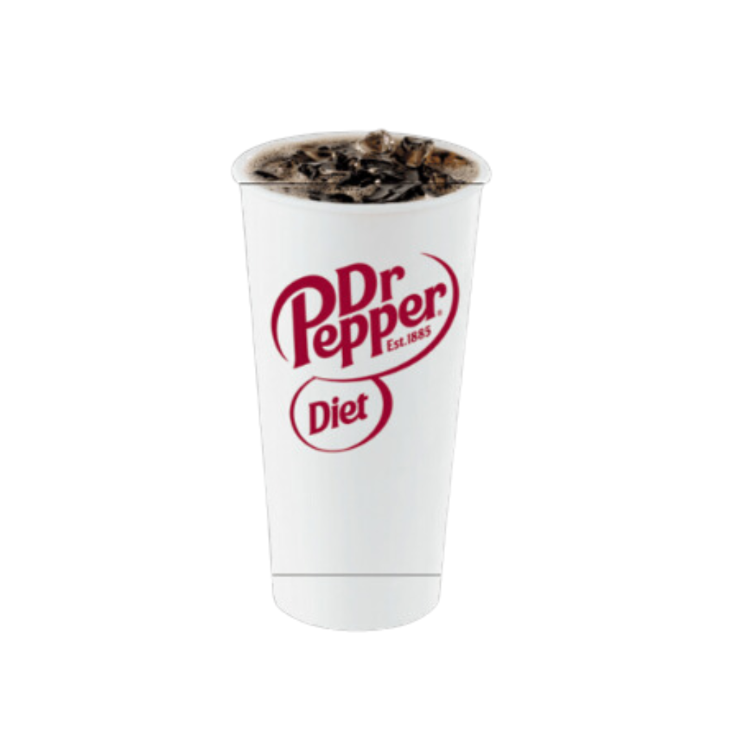 Diet Dr Pepper.
