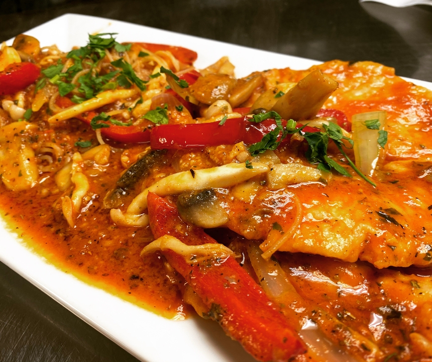 Chicken Cacciatore.