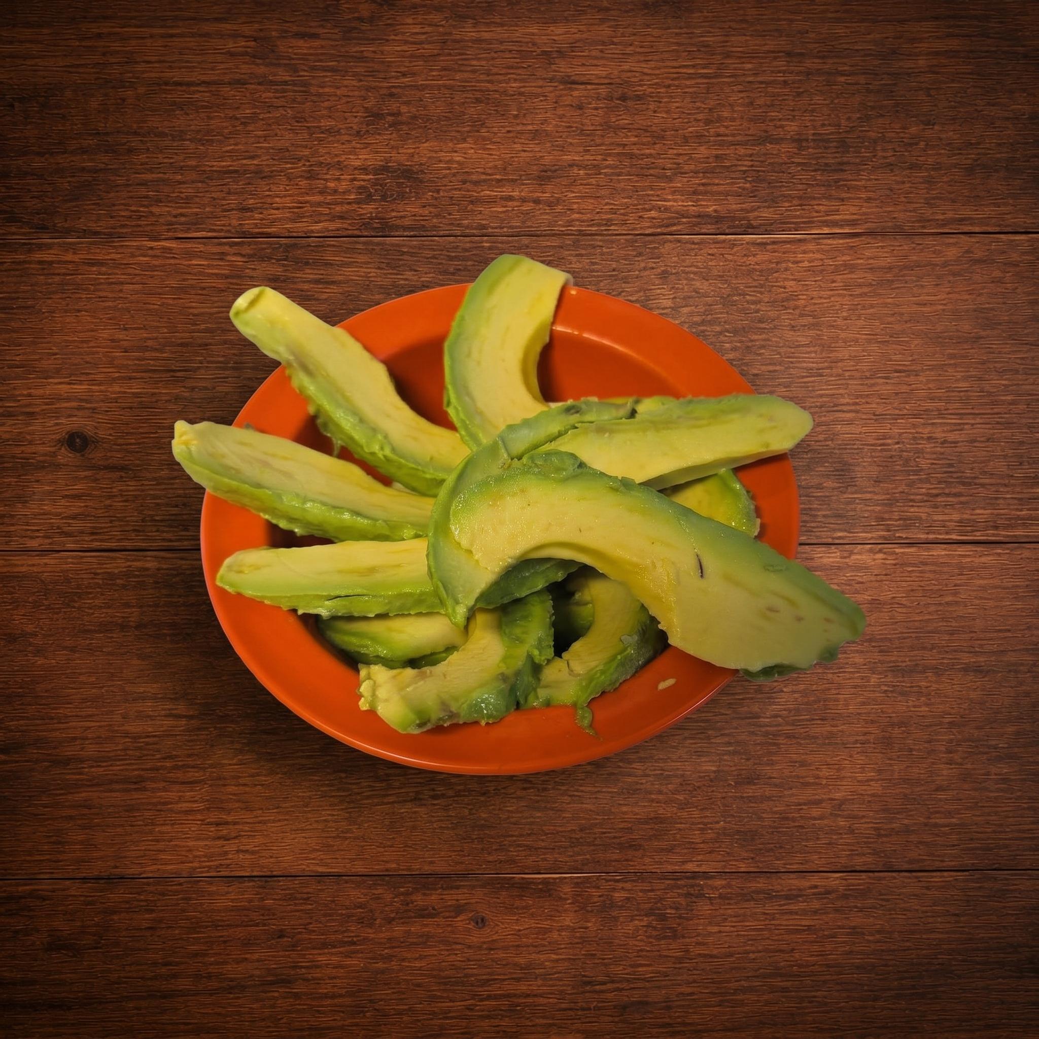 Order avocado slices.