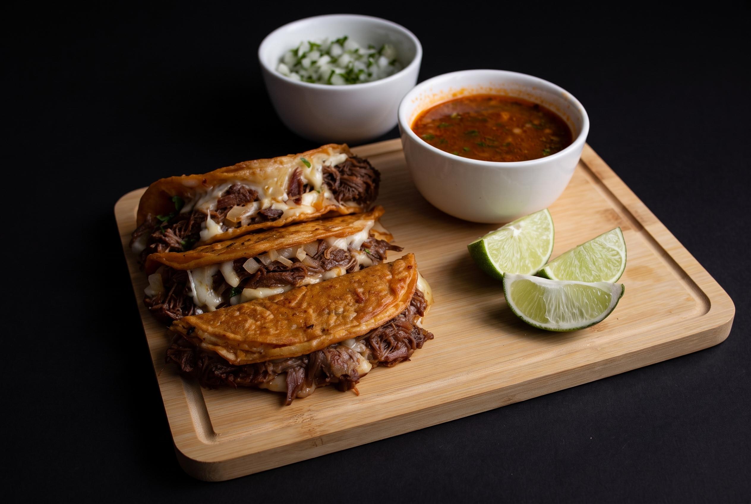 Quesabirria Tacos.
