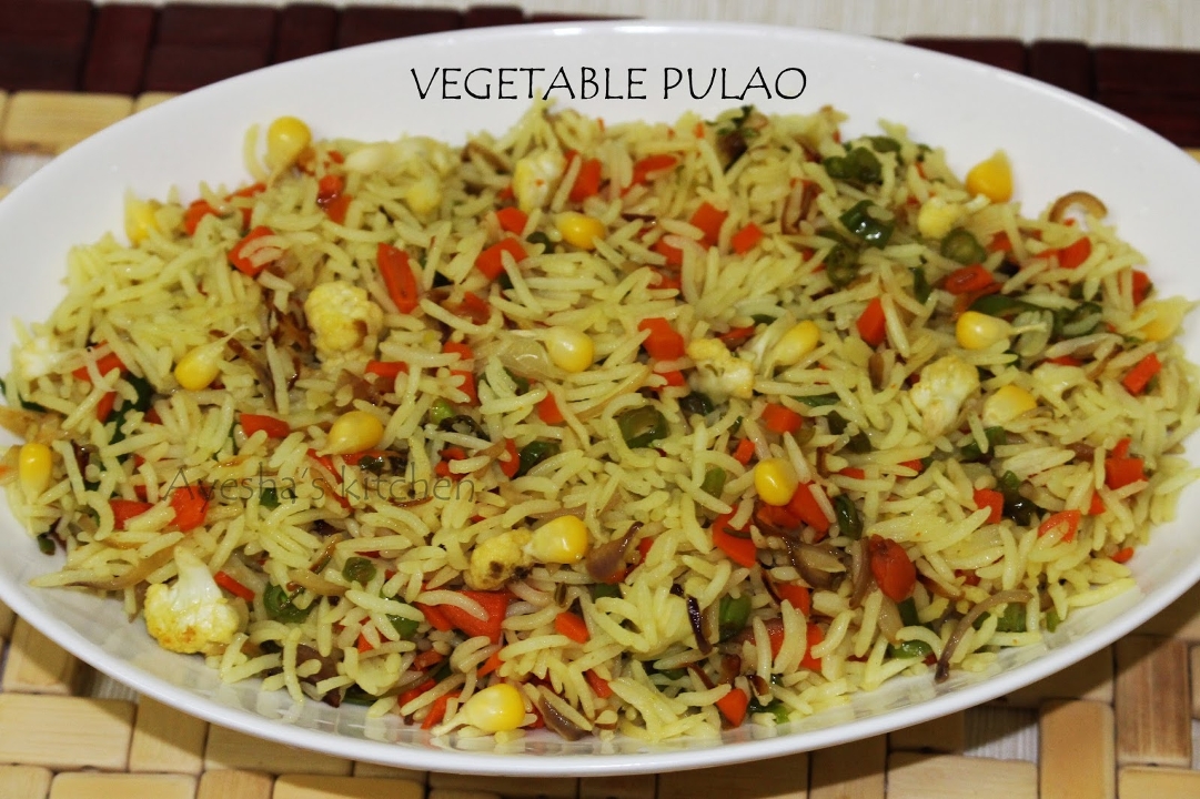Chuka Pulav - Paneer or Veg Kheema.