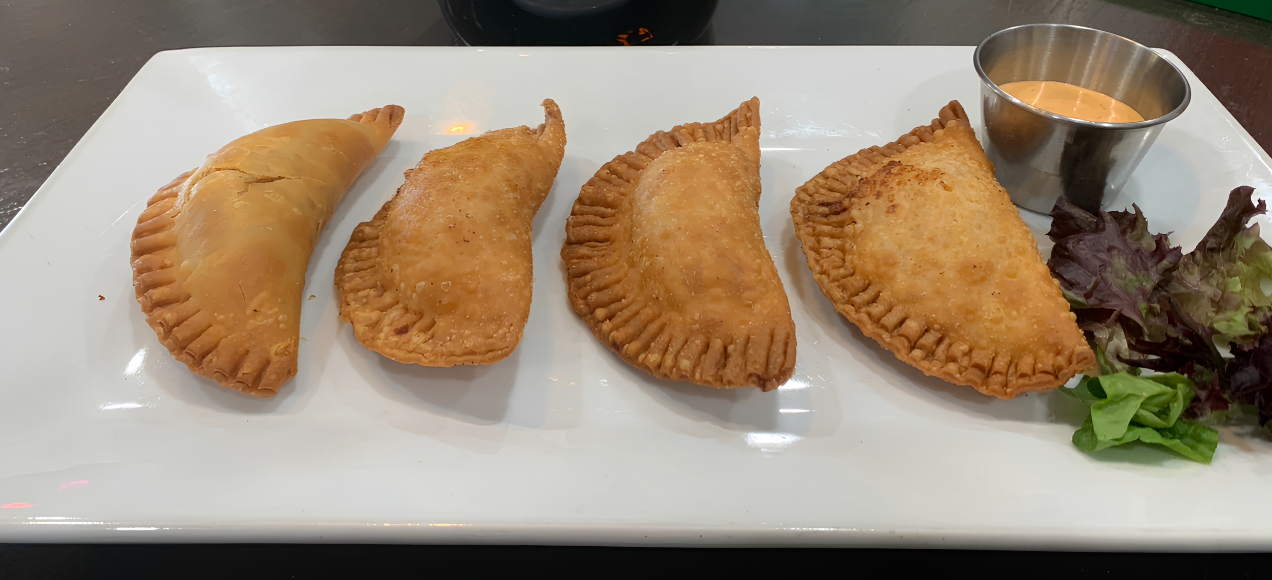 Golden Empanadas.