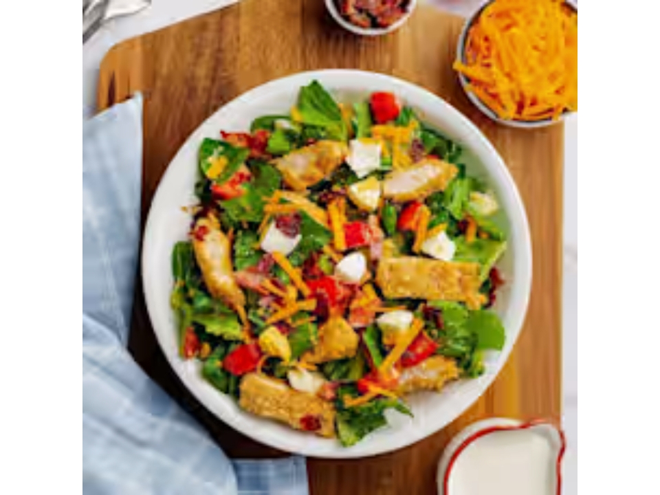 Chicken Tender Salad.