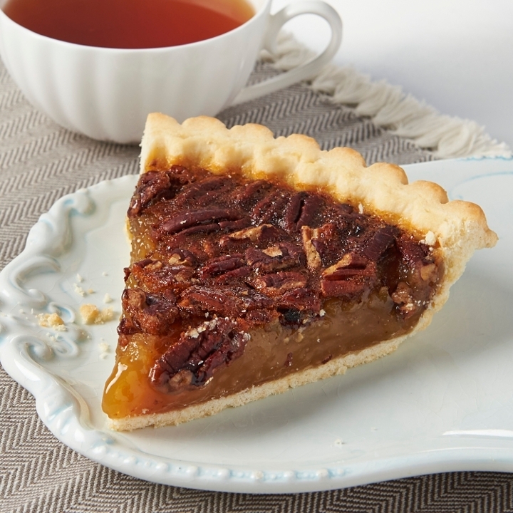 Pecan pie - Slice.