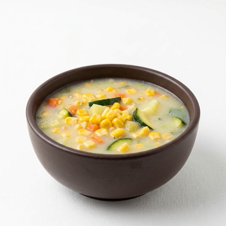 Veg Sweet Corn Soup.