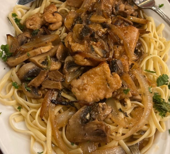 Chicken Marsala.