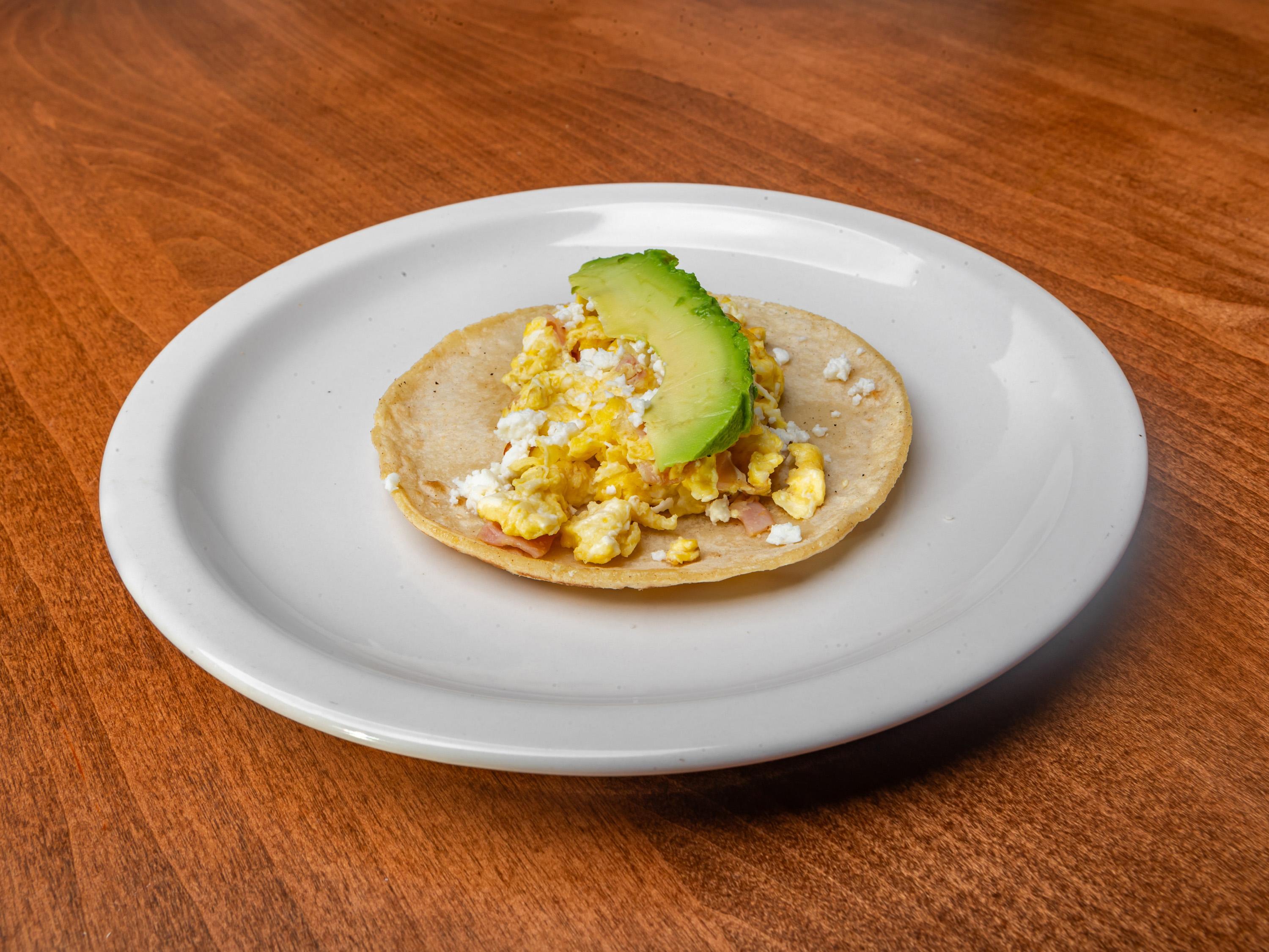 PLATILLO DE (2) TACOS (DESAYUNO).