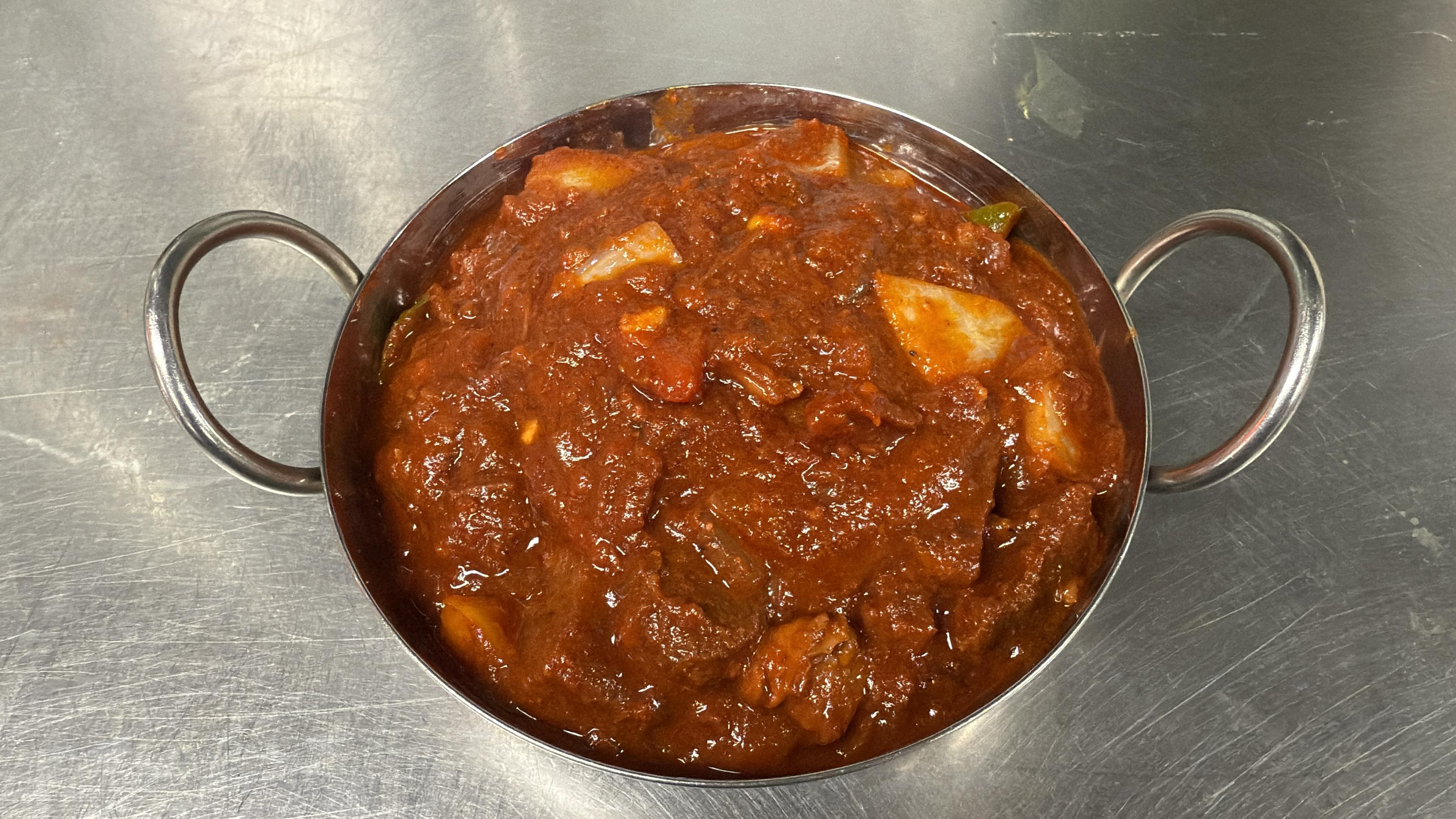 Kadai Beef (With Rice).