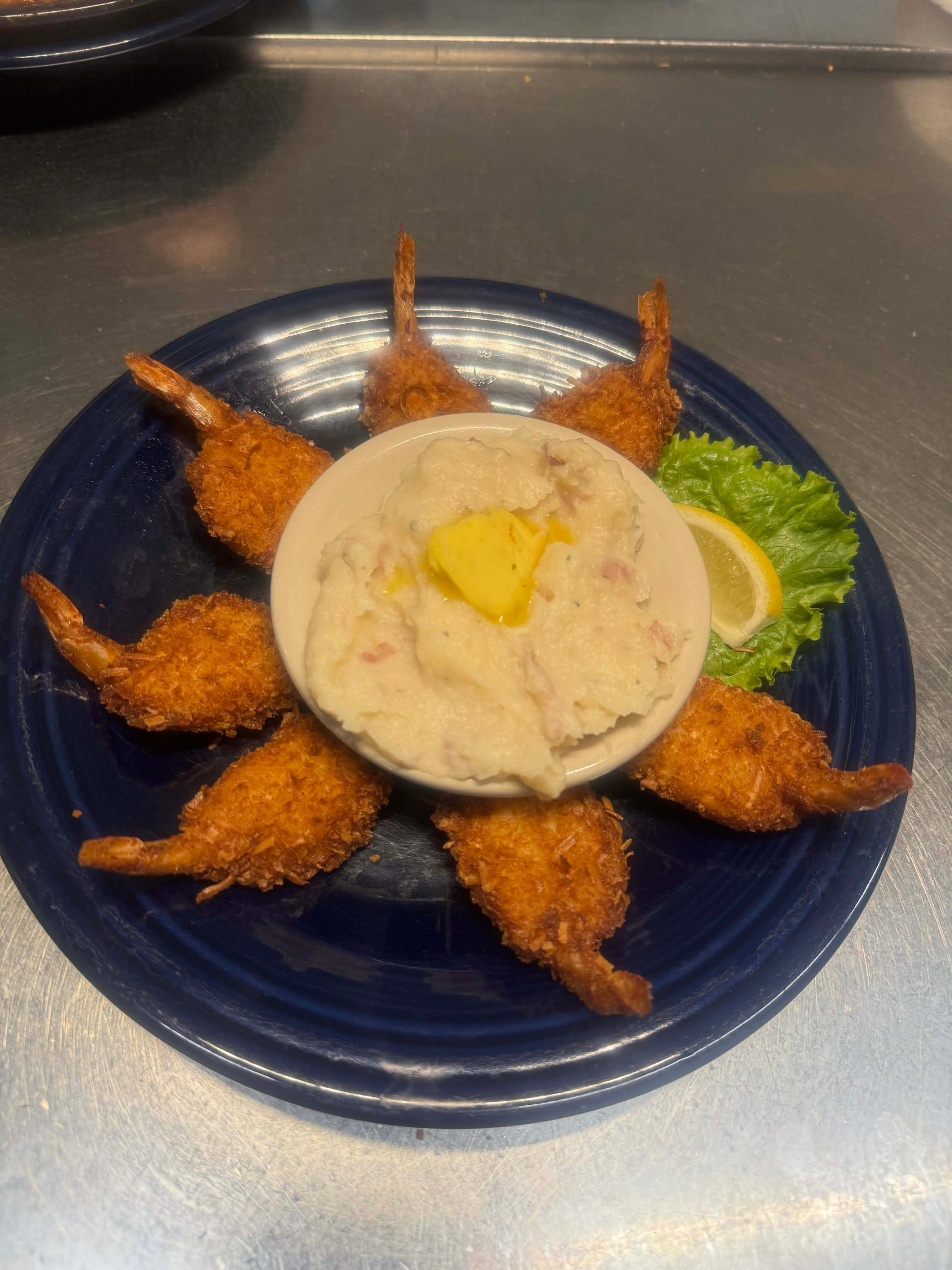 Coconut Shrimp.