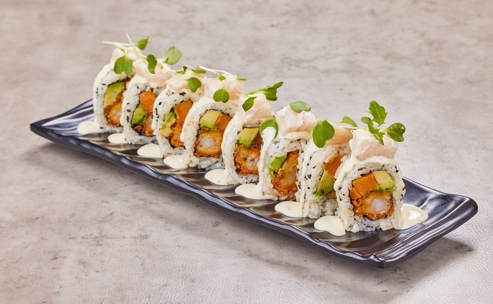 Ceviche Roll.