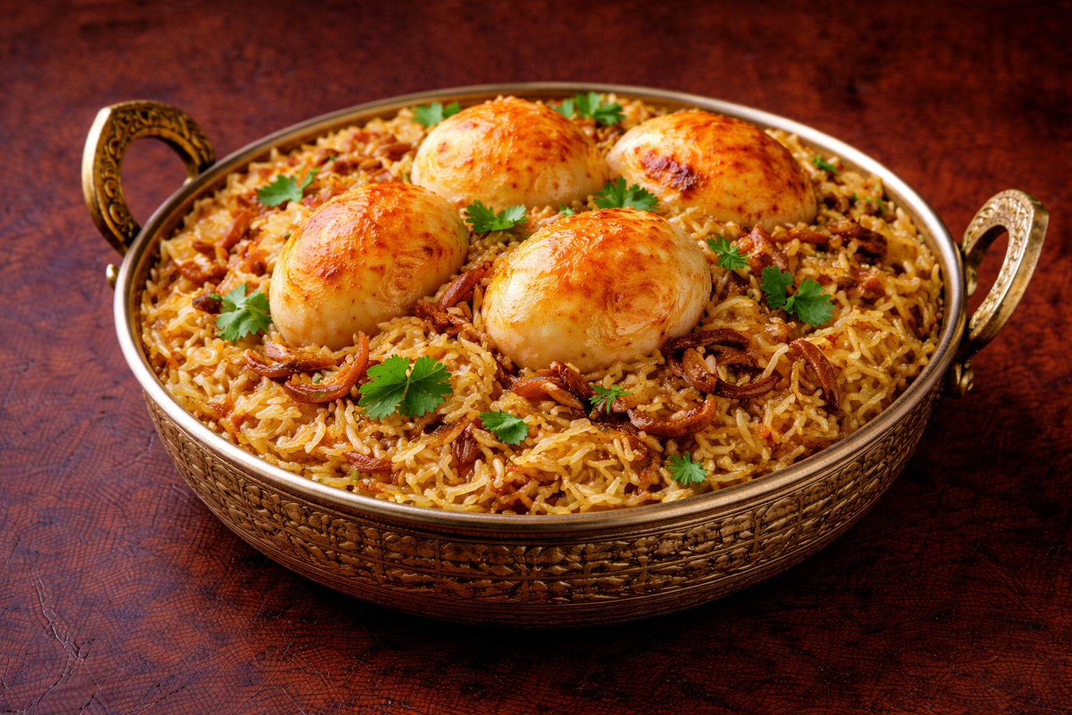 Egg Biriyani.