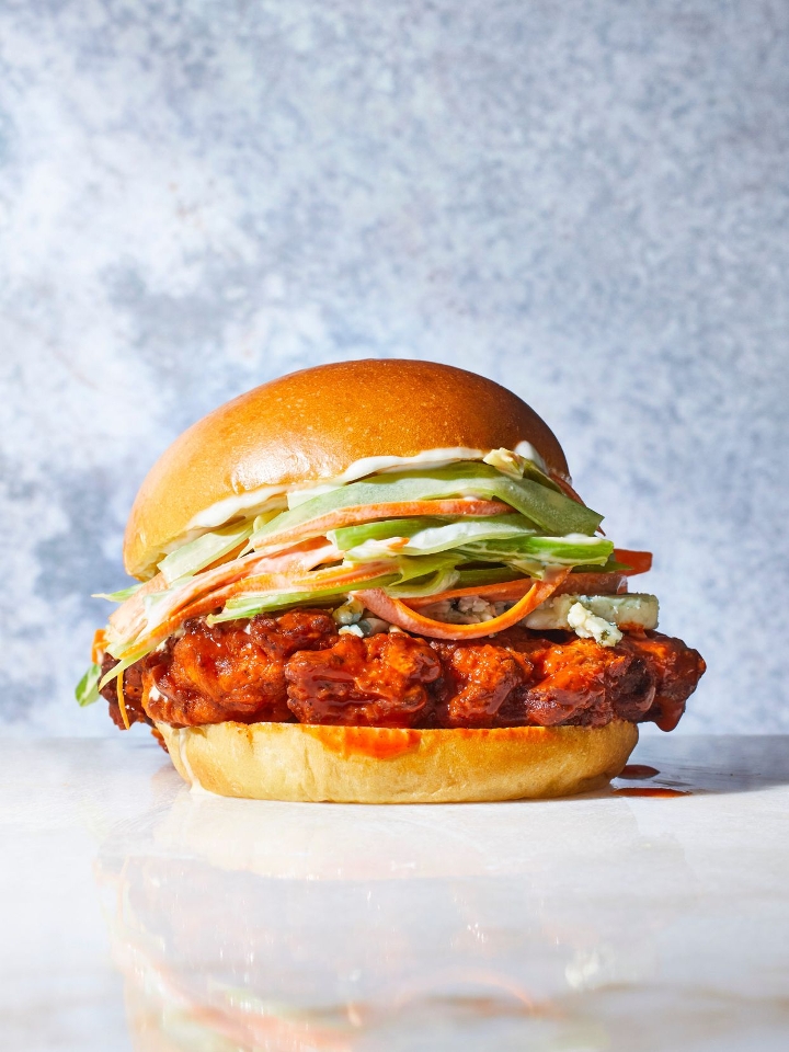Spicy Crispy Chicken Burger.