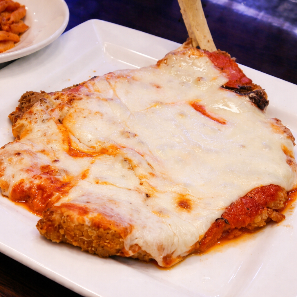 Veal Parmigiana.