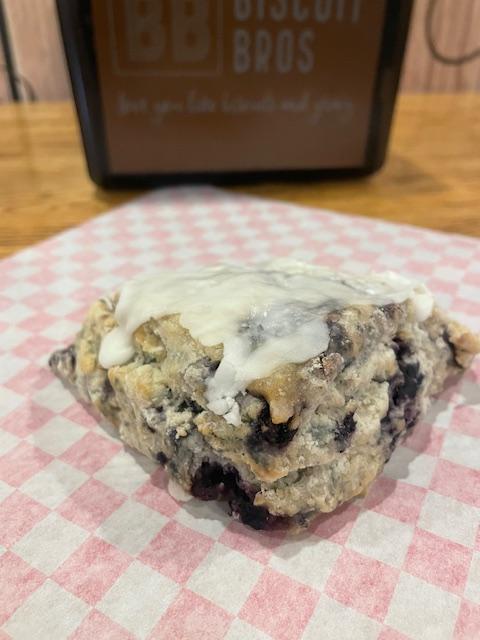 Blueberry  scone.