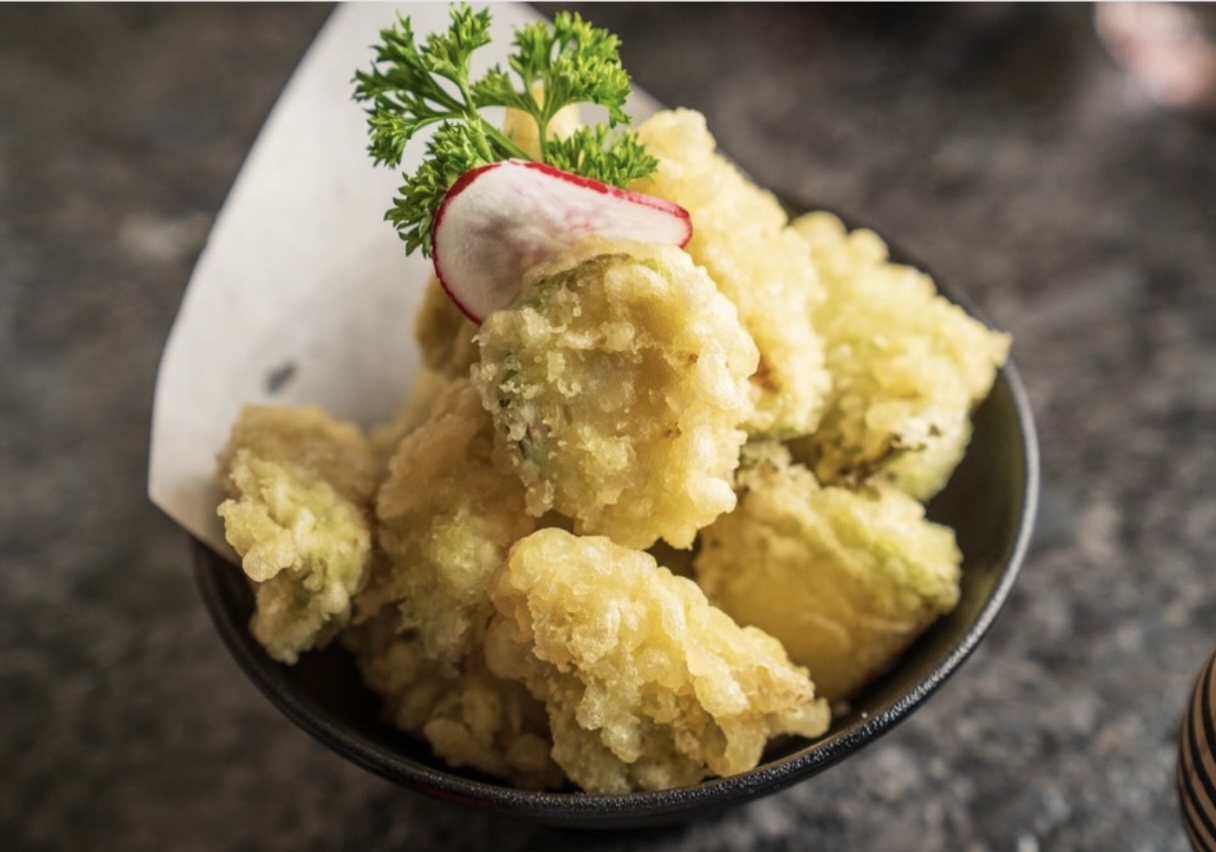 BRUSSEL SPROUT TEMPURA.