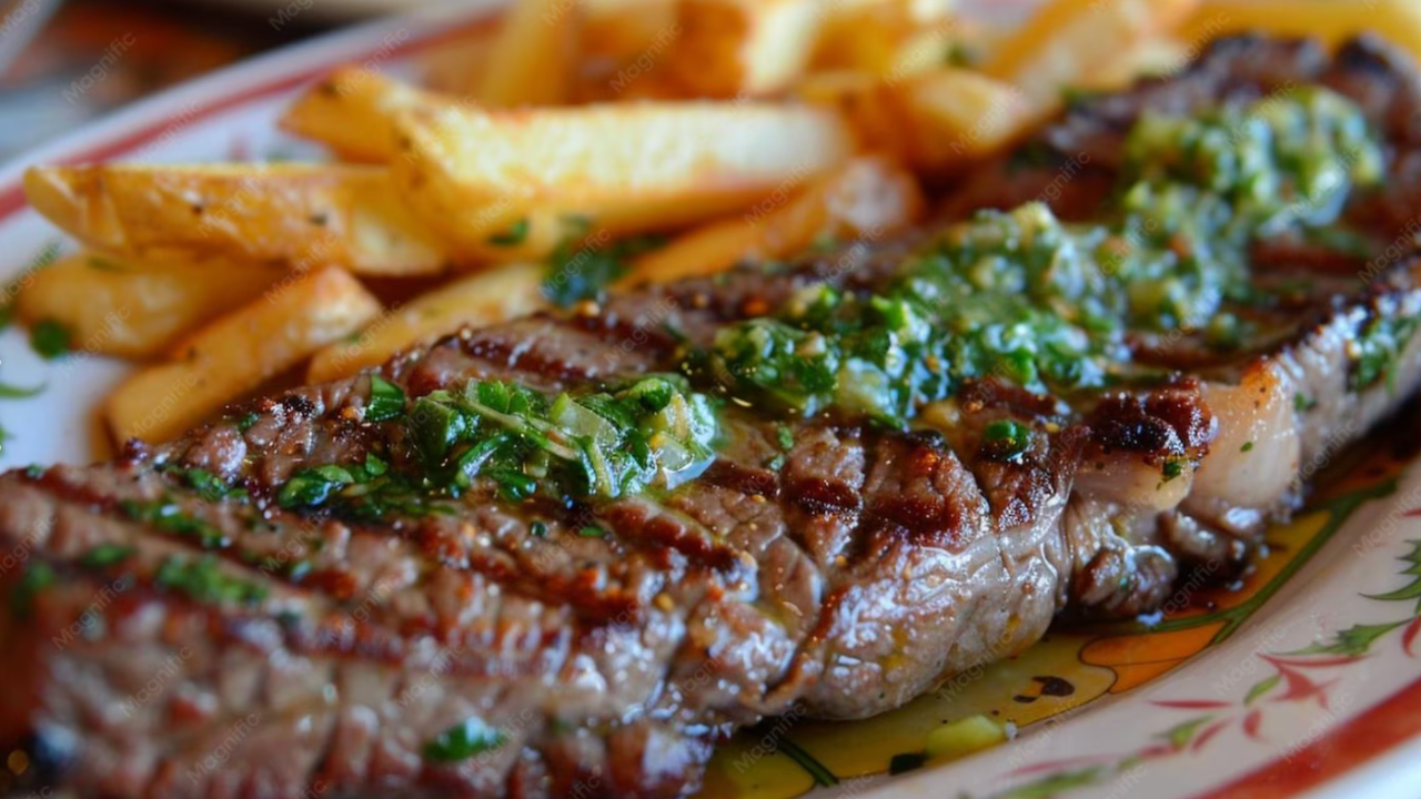 Steak & Fritz.