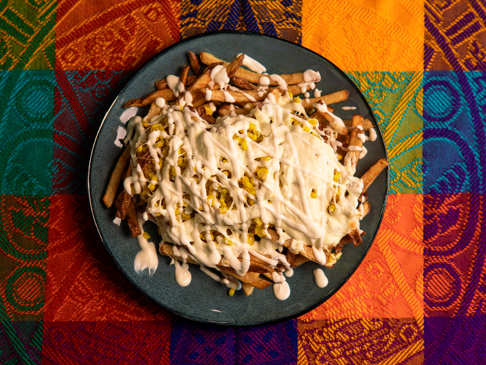 Loaded Elote Fries.