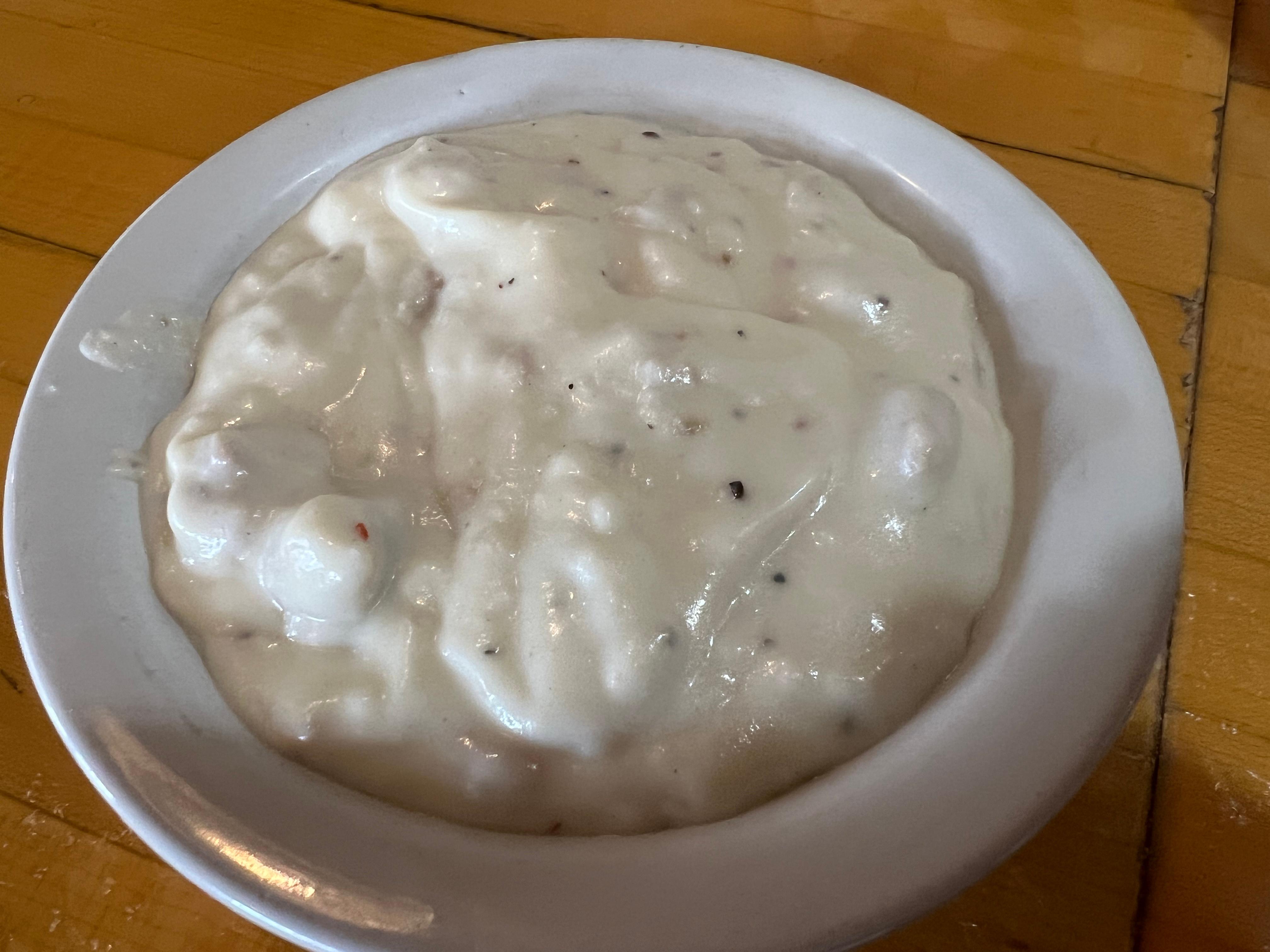 SIDE SAUSAGE GRAVY.