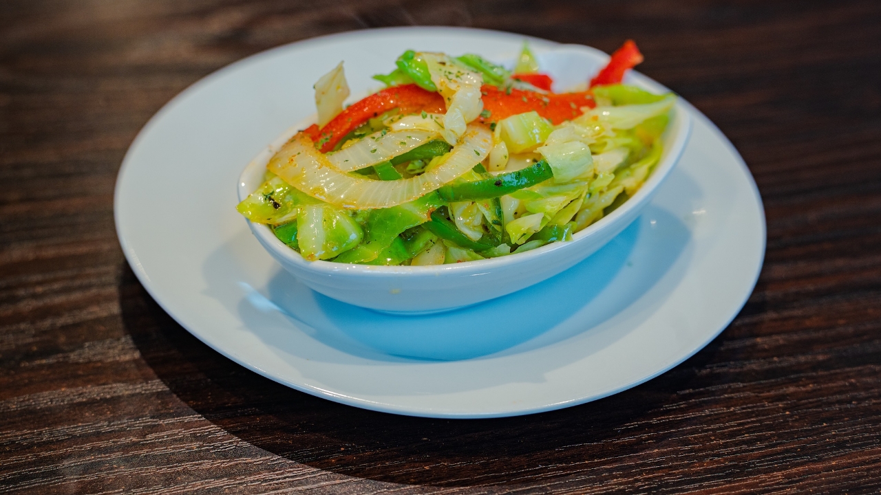 STEAMED CABBAGE.