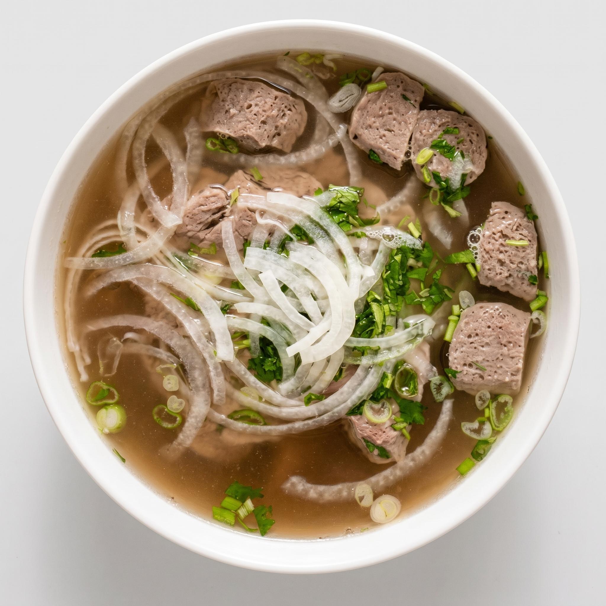 Pho Beef Meatball (Bo Vien).