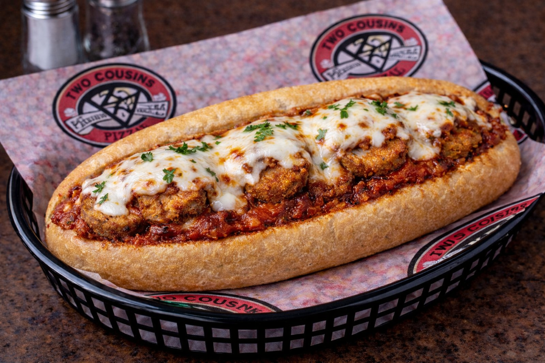 Veal Parm Sub.