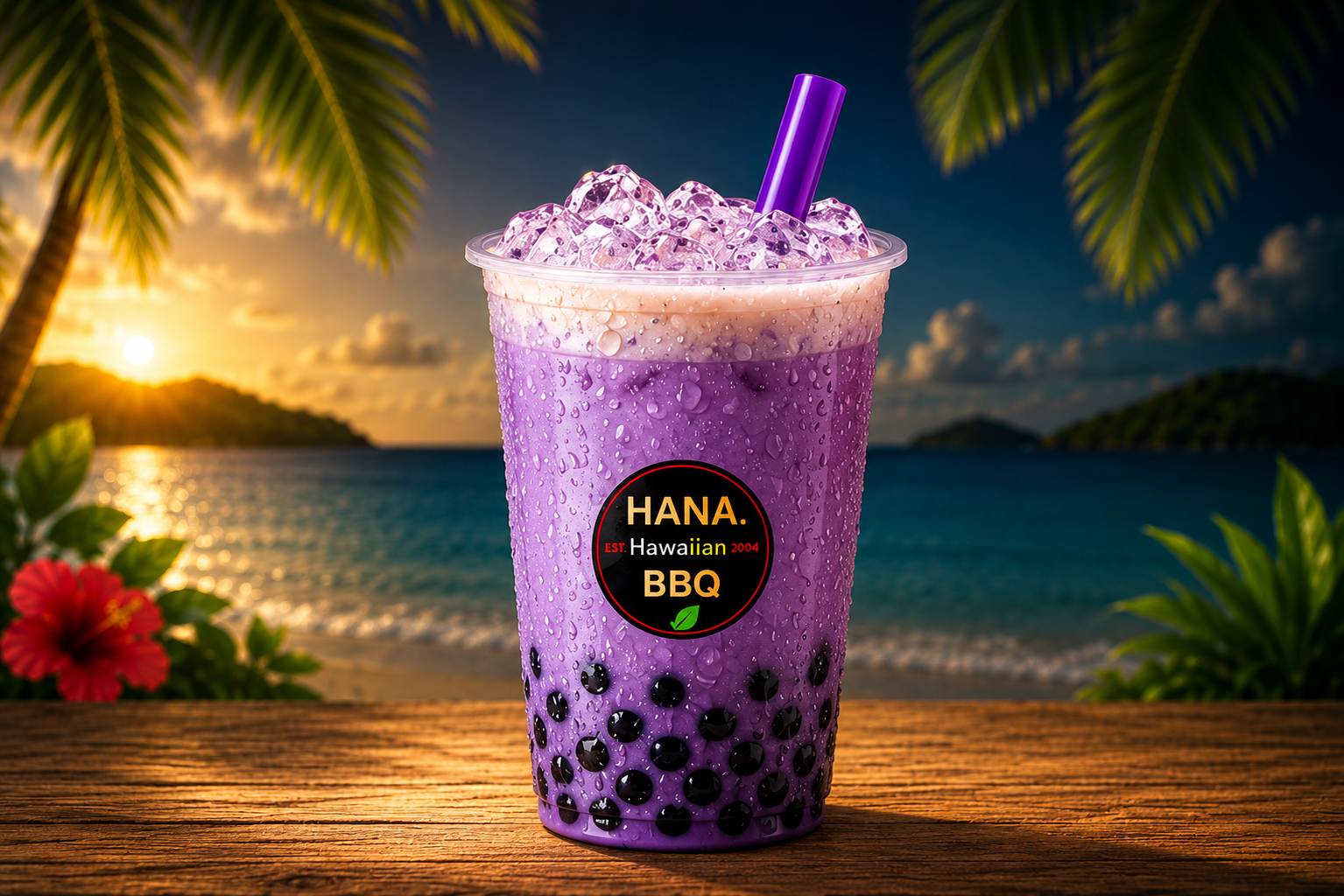 Taro Bubble Tea.