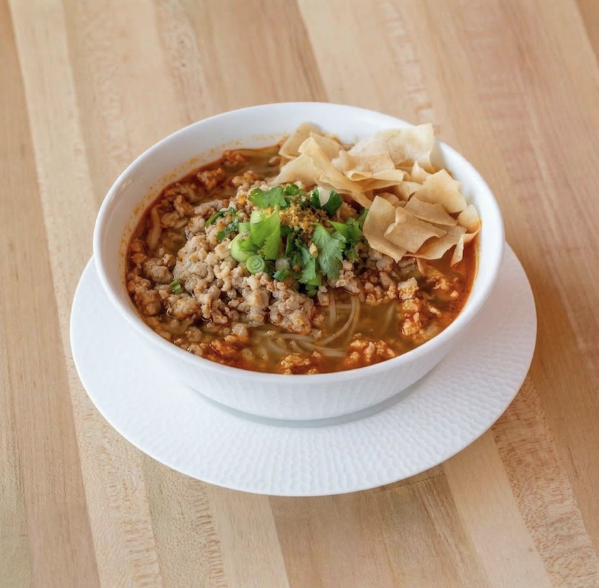 Shrimp Tom Yum Noodle Soup.