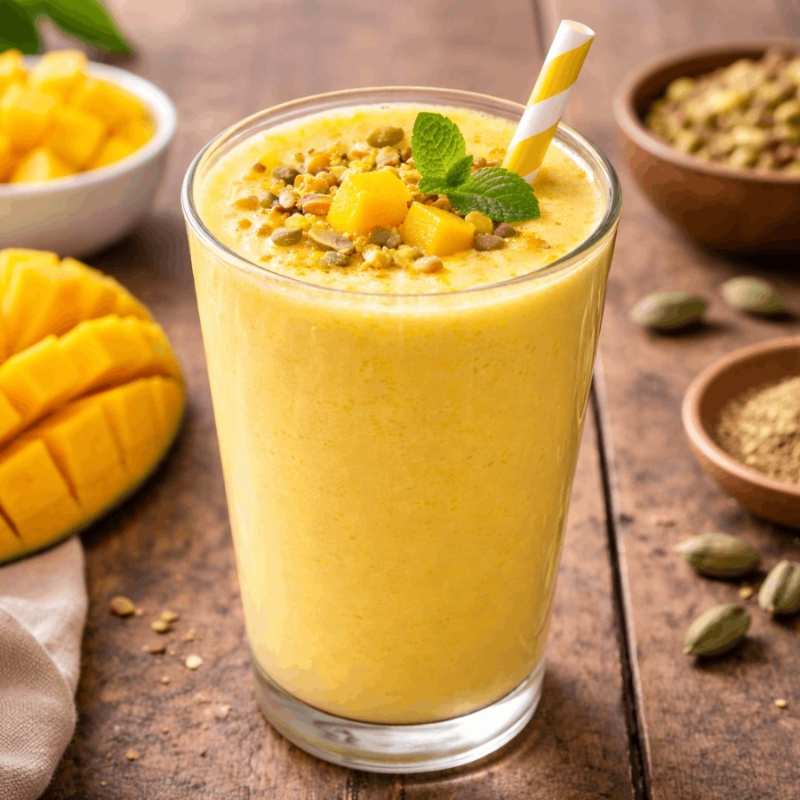 In House- Mango Lassi.