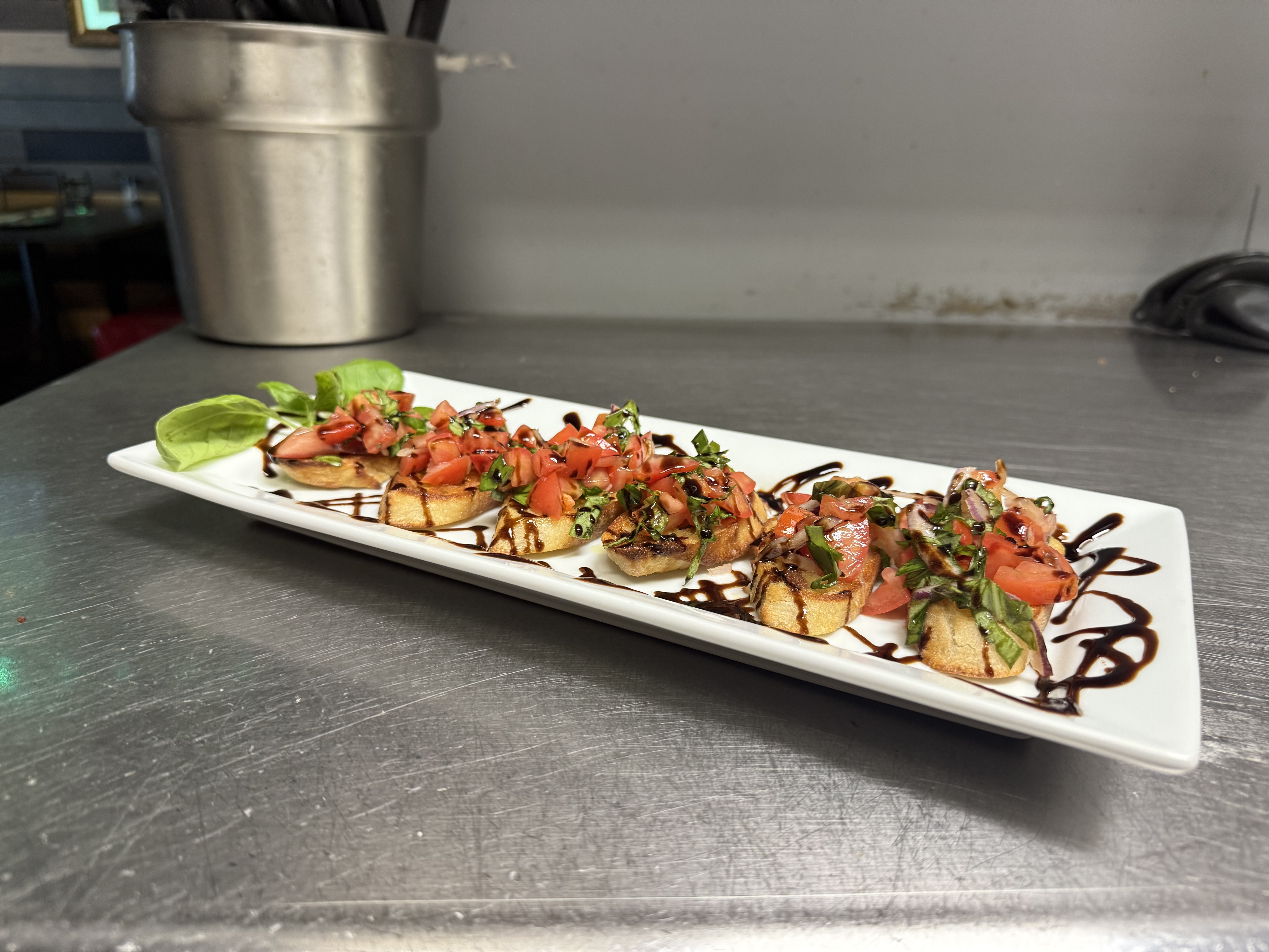 Bruschetta.