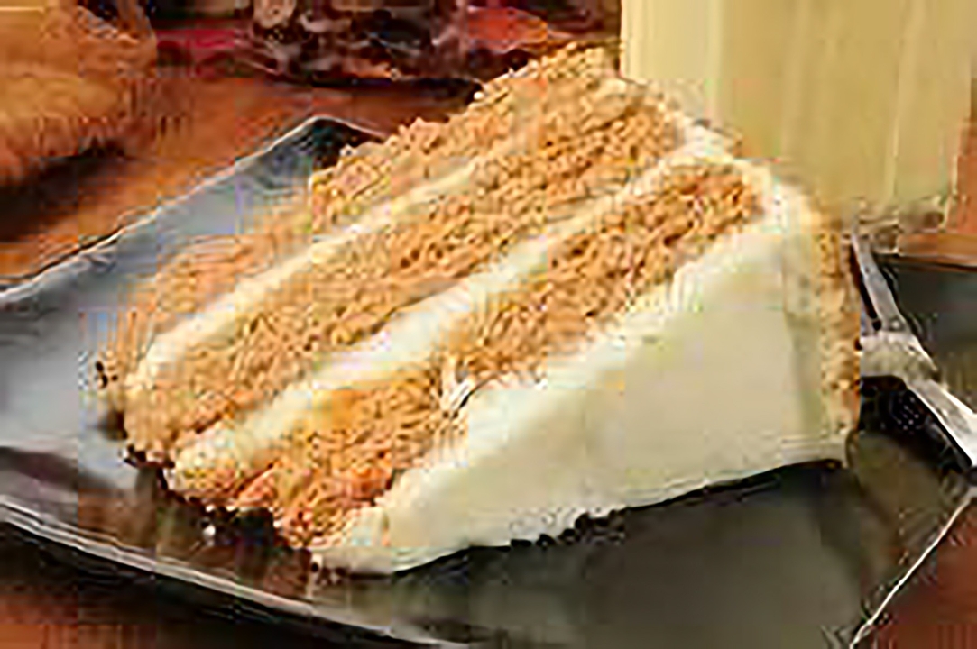 Triple Layer Carrot Cake.