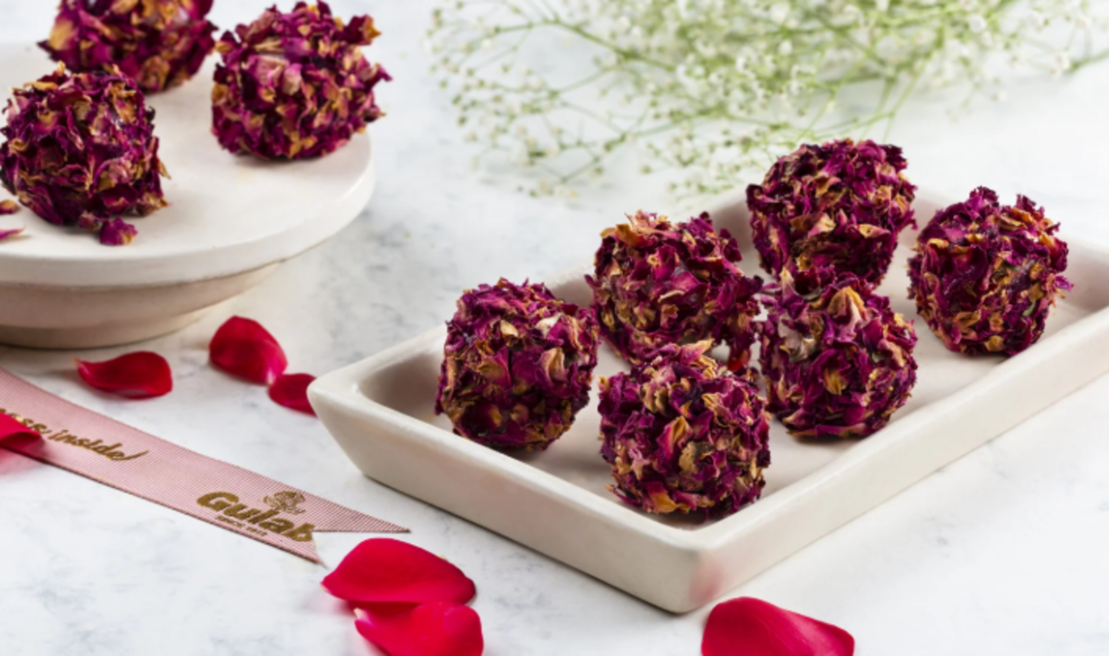 Kaju Rose Petal Ladoo 1 LB.