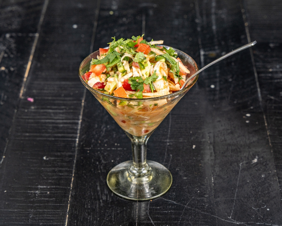 Mexican Shrimp Cocktail.