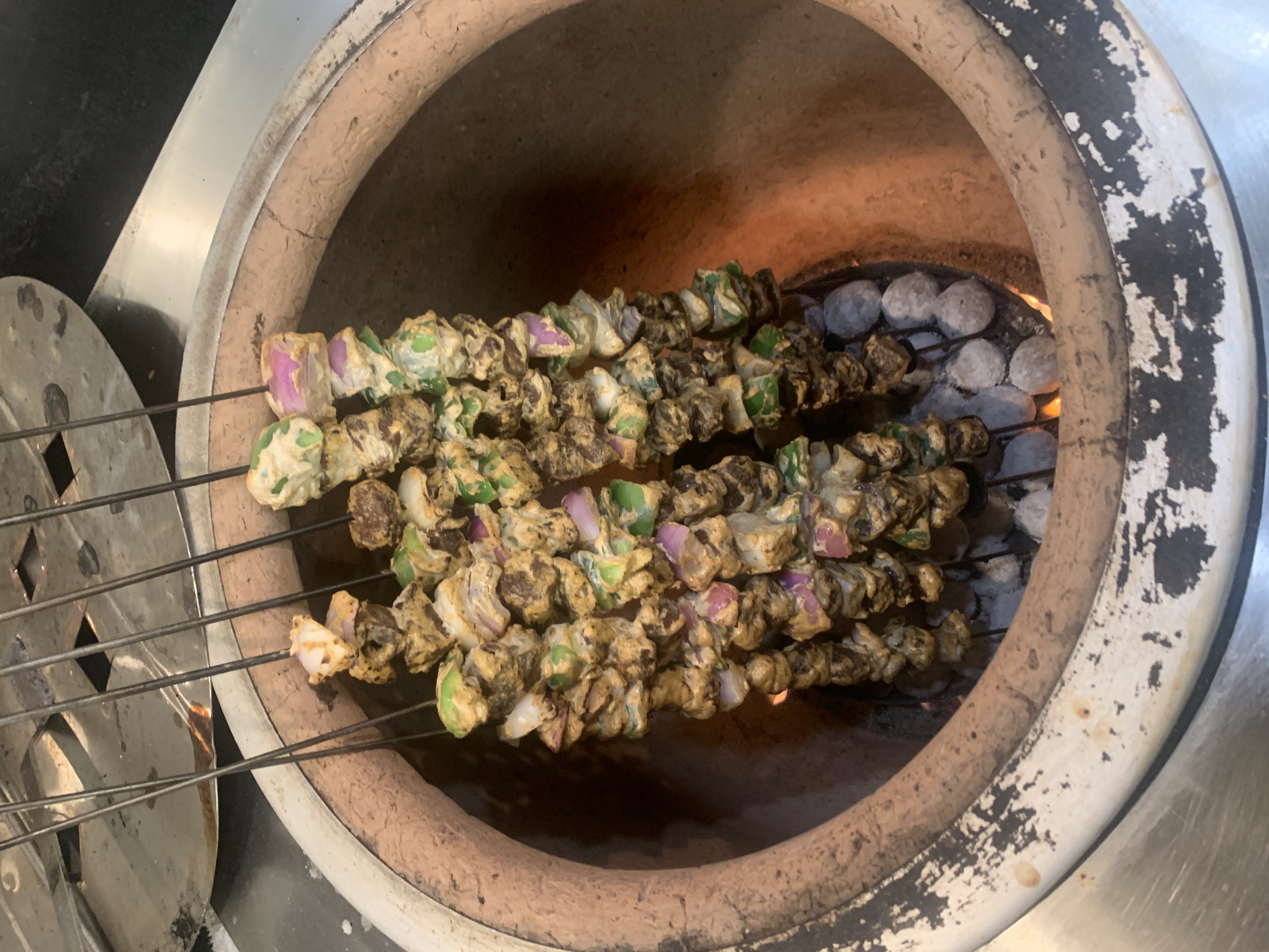 Soya Chaap Kebab- New vegetarian starter !.